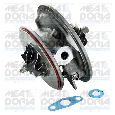 Core assembly, turbocharger